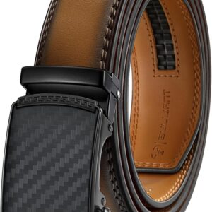 Men's Adjustable Ratchet Belt Black - Image 13