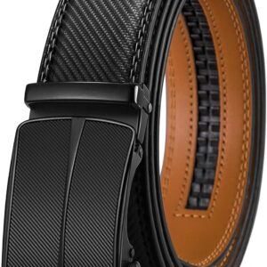 Men's Adjustable Ratchet Belt Black - Image 15