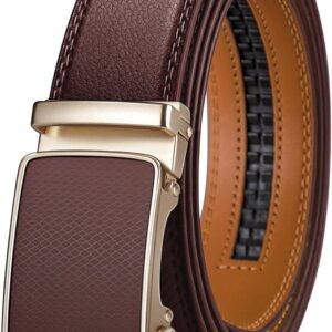 Men's Adjustable Ratchet Belt Black - Image 16
