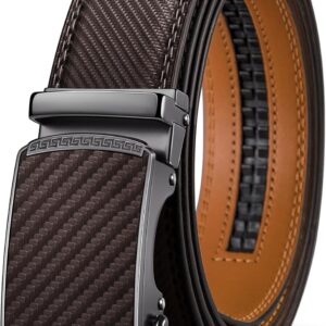 Men's Adjustable Ratchet Belt Black - Image 17