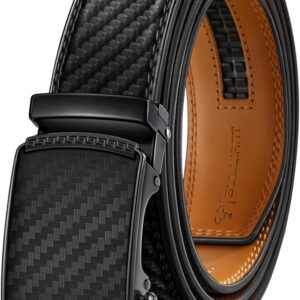 Men's Adjustable Ratchet Belt Black - Image 18