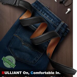 Men's Adjustable Ratchet Belt Black - Image 2