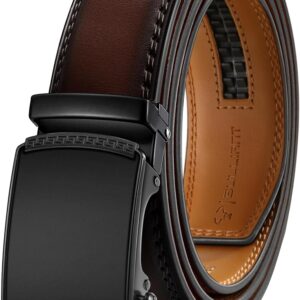 Men's Adjustable Ratchet Belt Black - Image 21