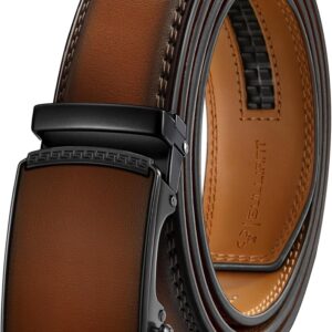Men's Adjustable Ratchet Belt Black - Image 25