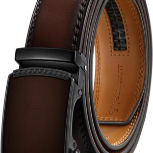 Men's Adjustable Ratchet Belt Black - Image 26