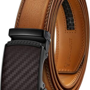Men's Adjustable Ratchet Belt Black - Image 27