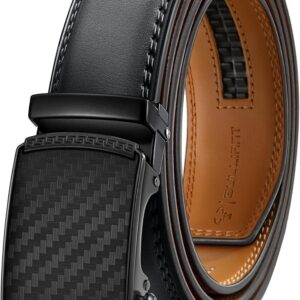 Men's Adjustable Ratchet Belt Black - Image 29