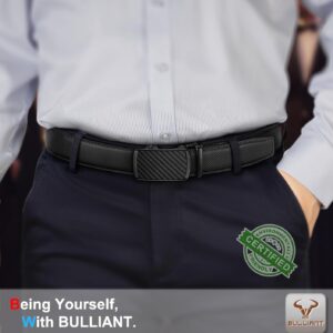 Men's Adjustable Ratchet Belt Black - Image 3