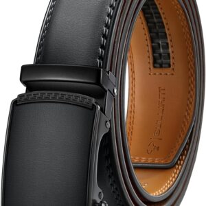 Men's Adjustable Ratchet Belt Black - Image 30