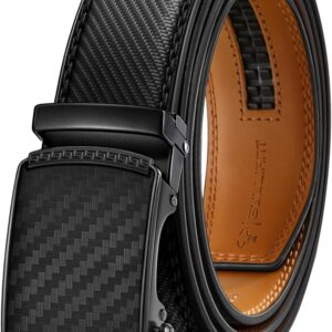 Men's Adjustable Ratchet Belt Black