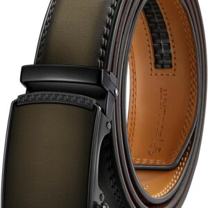 Men's Adjustable Ratchet Belt Black - Image 31