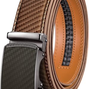 Men's Adjustable Ratchet Belt Black - Image 37