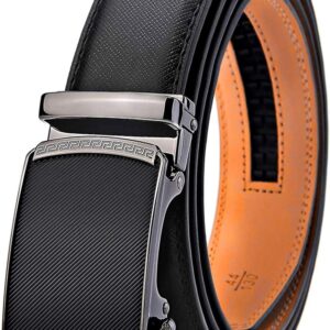 Men's Adjustable Ratchet Belt Black - Image 40