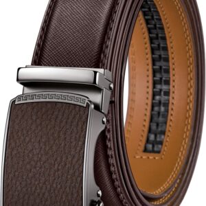 Men's Adjustable Ratchet Belt Black - Image 41