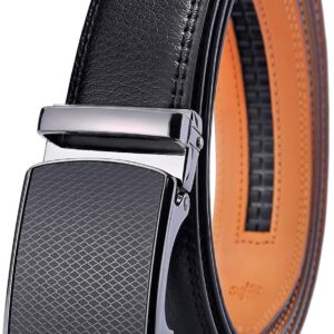 Men's Adjustable Ratchet Belt Black - Image 42