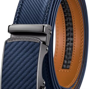 Men's Adjustable Ratchet Belt Black - Image 8