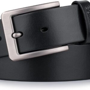 Men's Full Grain Leather Belt 1.5 Inch Wide