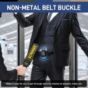 Men's Nylon Belt 5 Pack Casual Military Canvas - Image 4