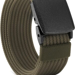 Web Belt Nylon Non Metal Buckle 38mm Men - Image 11