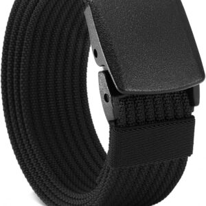 Web Belt Nylon Non Metal Buckle 38mm Men